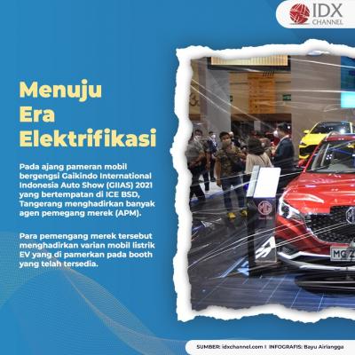 Menuju Era Elektrifikasi, Ini Tujuh Deretan Mobil Listrik yang Hadir di GIIAS 2021. (Foto: Tim Digital Marketing IDX Channel)