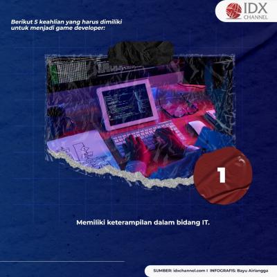 Ini Lima keahlian yang harus dimiliki untuk menjadi game developer. (Foto: Tim Digital Marketing IDX Channel)