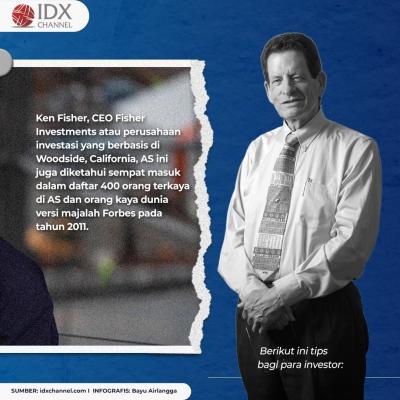Empat Strategi Belajar Investasi Saham dari Kenneth Fisher untuk Gali Cuan. (Foto: Tim Digital Marketing IDX Channel)
