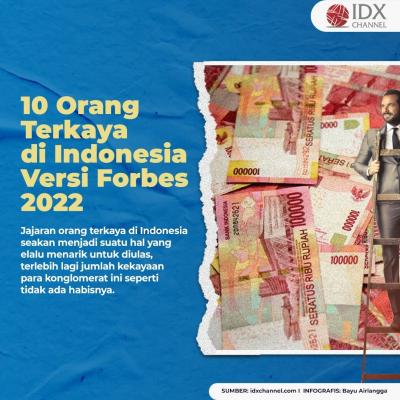 Intip 10 Orang Terkaya di Indonesia Versi Forbes 2022. (Foto: Tim Digital Marketing IDX Channel)