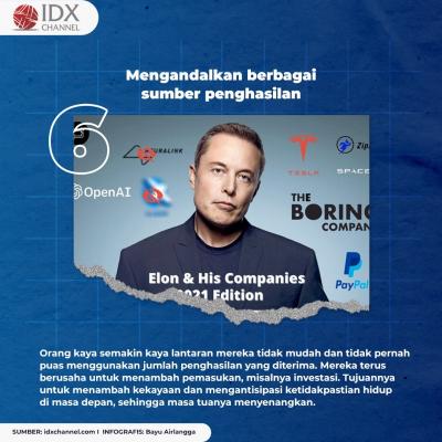 6 Kebiasaan Triliuner yang Wajib Anda Ikuti! (Foto: Tim Digital Marketing  IDX Chanel)