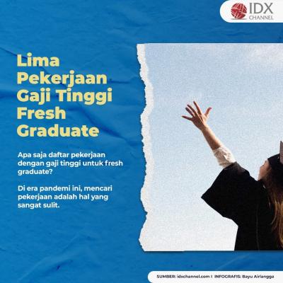 Lima Pekerjaan dengan Gaji Tinggi untuk Fresh Graduate, Apa Saja? (Foto: Tim Digital Marketing IDX Channel)