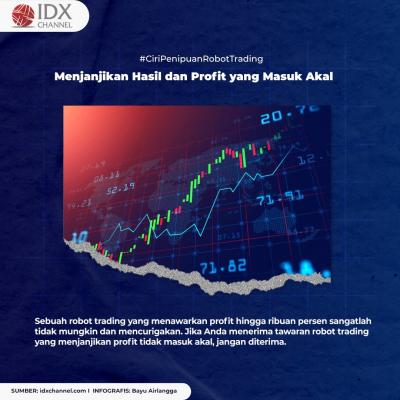 Simak Empat Tips Menghindari Penipuan Robot Trading Melalui Ciri-cirinya! (Foto: Tim Digital Marketing IDX Channel)