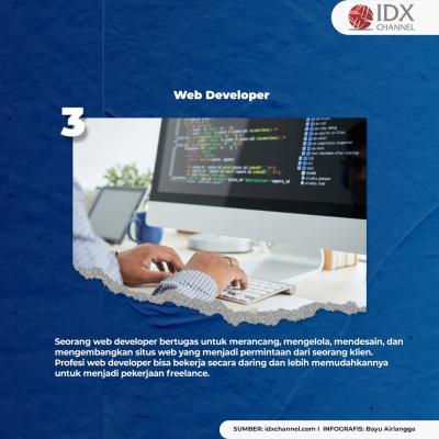 Inilah Tujuh Freelance Online Gaji Tinggi yang Bisa Anda Coba! (Foto: Tim Digital Marketing IDX Channel)