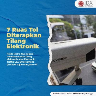 Catat! Ini 7 Ruas Tol yang Diterapkan Tilang Elektronik (ETLE). (Foto: Tim DIgital Marketing IDX Channel)