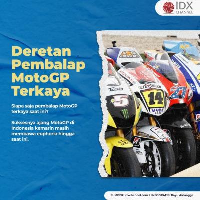 Deretan Pembalap MotoGP Terkaya, Marquez Urutan ke Berapa? (Foto: Tim Digital Marketing IDX Channel)