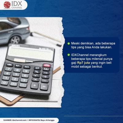 Tips Milenial Punya Gaji Rp7 Juta yang Ingin Beli Mobil (Foto: Tim Digital Marketing) IDX Channel)
