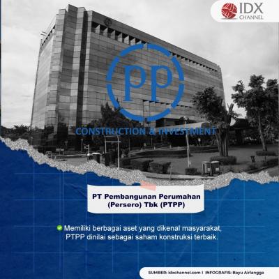 Daftar Saham Konstruksi Terbaik 2022, Ada WSKT, PTPP hingga TOTL (Foto: Tim Digital Marketing) IDX Channel)