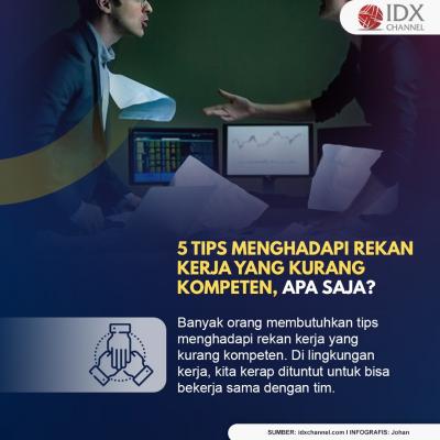 5 Tips Menghadapi Rekan Kerja yang Kurang Kompeten, Apa Saja? (Foto: Tim Digital Marketing IDX Channel)