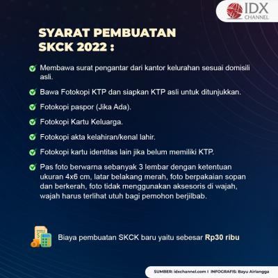 Syarat dan Biaya Pembuatan SKCK 2022. (Foto: Tim Digital Marketing IDX Channel)