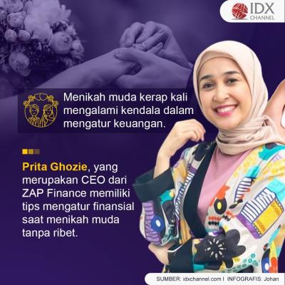 Perencanaan Keuangan Prita Ghozie Bagikan Resep Atur Keuangan untuk Pasangan Muda. (Foto: Tim Digital Marketing IDX Channel).