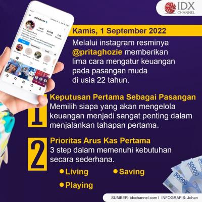 Perencanaan Keuangan Prita Ghozie Bagikan Resep Atur Keuangan untuk Pasangan Muda. (Foto: Tim Digital Marketing IDX Channel).