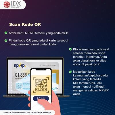 Simak 5 Cara Cek NPWP Aktif atau Tidak, Mudah dan Cepat. (Foto: Tim Digital Marketing IDX Channel).