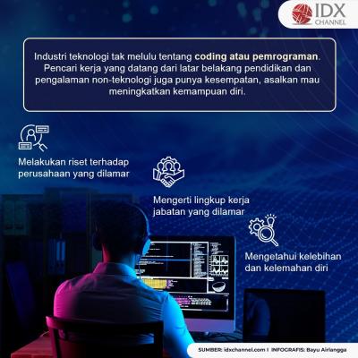 Intip Tips Berkarier di Industri Teknnologi Meski Tak Punya Skill IT. (Foto: Tim Digital Marketing IDX Channel).