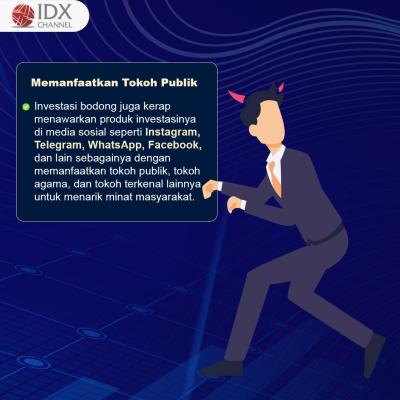 5 Ciri-ciri Investasi Bodong Menurut OJK, Jangan Sampai Tertipu. (Foto: Tim Digital Marketing IDX Channel).
