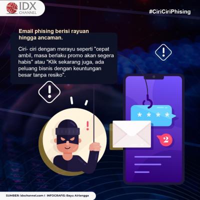 Phising adalah? Berikut Pengertian dan Ciri-ciri yang Wajib Anda Ketahui. (Foto: Tim Digital Marketing IDX Channel).