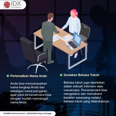Begini Cara Perkenalan Diri saat Interview Kerja, Penting untuk Diingat. (Foto: Tim Digital Marketing IDX Channel).
