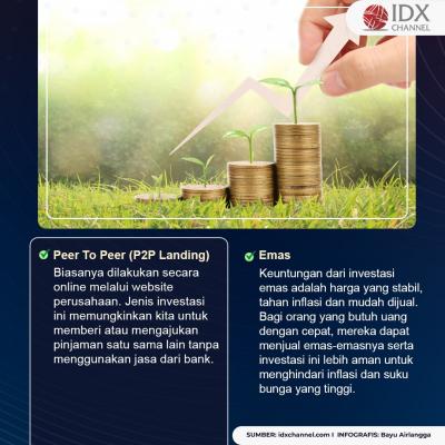 4 Deretan Investasi yang Paling Aman dan Menguntungkan. (Foto: Tim Digital Marketing IDX Channel).
