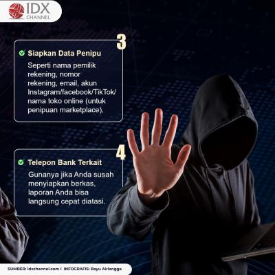 6 Cara Melaporkan dan Memblokir Rekening Penipu, Lakukan Hal Ini. (Foto: Tim Digital Marketing IDX Channel).