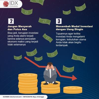 Ini 5 Hal yang Harus Dilakukan saat Investasi Rugi, Jangan Panik. (Foto: Tim Digital IDX Channel)