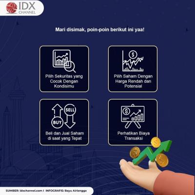 Intip Cara Berinvestasi Saham dengan Modal 100 Ribu. (Foto : Tim Digital Marketing IDX Channel)