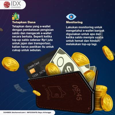 Jangan Cuma Dipakai Jajan, Begini Cara Memaksimalkan Fungsi Dompet Digital. (Foto : Tim Digital Marketing IDX Channel)