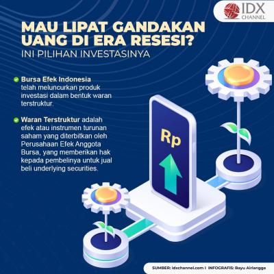 Mau Lipat Gandakan Uang di Era Resesi? Ini Pilihan Investasinya. (Foto : Tim Digital Marketing IDX Channel)