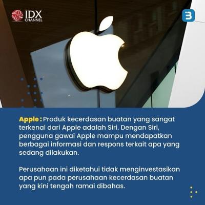 Kulik Kondisi Saham Perusahaan yang Miliki Teknologi AI, Ada Google hingga Meta. (Foto : Tim Digital Marketing IDX Channel)
