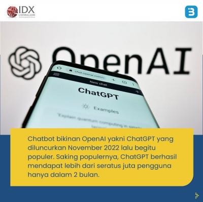 Bahaya, Banyak ChatGPT Palsu Berisi Malware. (Foto : Tim Digital Marketing IDX Channel)