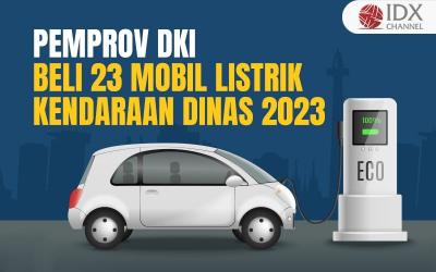 Pemprov DKI Pastikan Beli 23 Mobil Listrik untuk Kendaraan Dinas Tahun Ini. (Foto : Tim Digital Marketing IDX Channel)