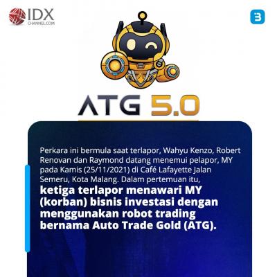Kasus Robot Trading ATG, Crazy Rich Surabaya Wahyu Kenzo Tipu 25 Ribu Orang, Kerugian Hampir Rp9 Triliun. (Foto : Tim Digital Marketing IDX Channel)