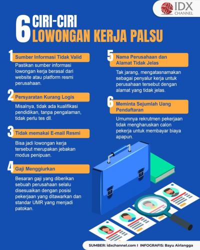 6 Ciri-Ciri Lowongan Kerja Palsu Yang Harus Diwaspadai, Jangan Terjebak