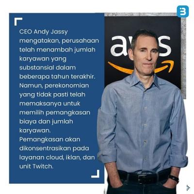 Amazon Umumkan PHK Massal Gelombang Kedua, 9.000 Karyawan Terdampak (Foto : Tim Digital Marketing IDX Channel)