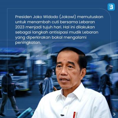 Cuti Bersama Lebaran Maju Jadi 19 April, THR Cair Lebih Cepat (Foto : Tim Digital Marketing IDX Channel)