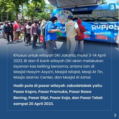 Yuk Tukar Uang Baru Buat Lebaran, Cek Lokasi dan Jadwalnya (Foto : Tim Digital Marketing IDX Channel)