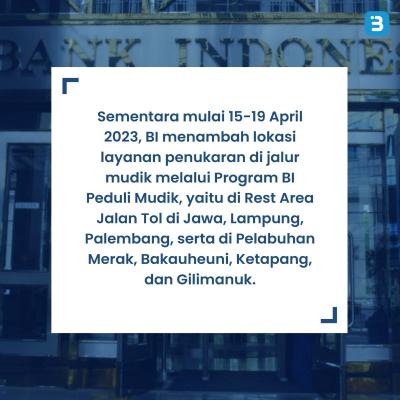 Yuk Tukar Uang Baru Buat Lebaran, Cek Lokasi dan Jadwalnya (Foto : Tim Digital Marketing IDX Channel)