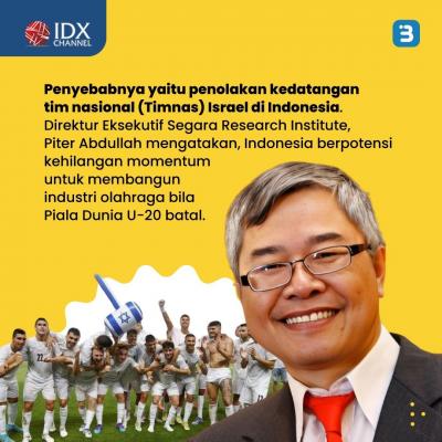 RI Batal Jadi Tuan Rumah Piala Dunia U-20, Rugi Berapa? (Foto : Tim Digital Marketing IDX Channel)
