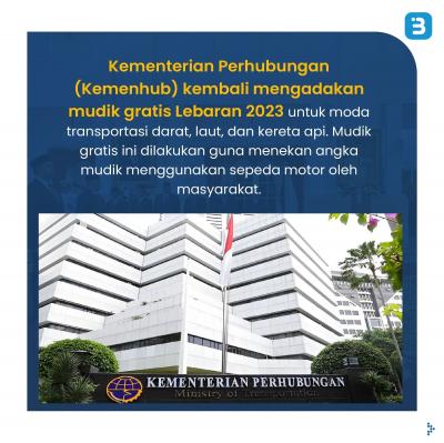 Kuota Mudik Gratis Kemenhub Masih Tersedia, Buruan Daftar (Foto : Tim Digital Marketing IDX Channel)