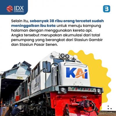 Kapan Puncak Arus Mudik? Cek Dulu Yuk Faktanya (Foto : Tim Digital Marketing IDX Channel)