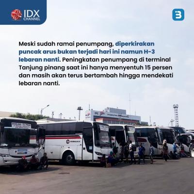 Kapan Puncak Arus Mudik? Cek Dulu Yuk Faktanya (Foto : Tim Digital Marketing IDX Channel)