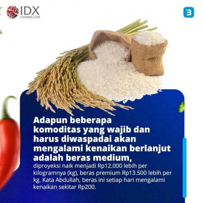 Mendekati Lebaran, Harga Bahan Pokok Cenderung Stabil (Foto: Tim Digital Marketing IDX Channel)