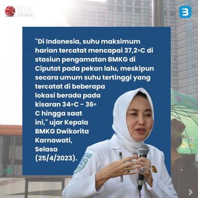 Gelombang Panas Terjang Kawasan Asia, Bagaimana Di Indonesia? (Foto : Tim Digital Marketing IDX Channel)im Digital Ma