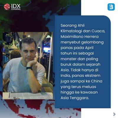Gelombang Panas Terjang Kawasan Asia, Bagaimana Di Indonesia? (Foto : Tim Digital Marketing IDX Channel)im Digital Ma