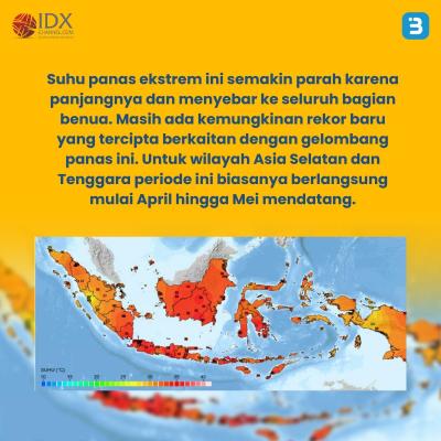 Gelombang Panas Terjang Kawasan Asia, Bagaimana Di Indonesia? (Foto : Tim Digital Marketing IDX Channel)im Digital Ma