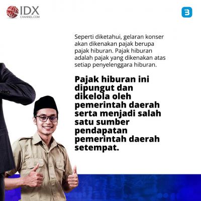 Berapa Pajak Tiket Konser Coldplay? Segini Perkiraannya (Foto : Tim Digital Marketing IDX Channel)