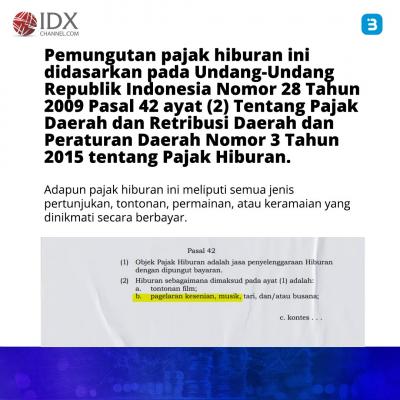 Berapa Pajak Tiket Konser Coldplay? Segini Perkiraannya (Foto : Tim Digital Marketing IDX Channel)