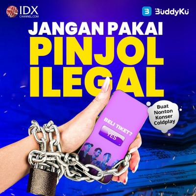 Jangan Pakai Pinjol Ilegal Buat Nonton Konser Coldplay (Foto : Tim Digital Marketing IDX Channel)