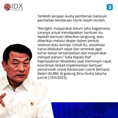 Sosialisasi Subsidi Pembelian Kendaraan Listrik Dilakukan Serentak, Ini Deretan Emiten yang Makin Kinclong  (Foto : Tim Digital Marketing IDX Channel)