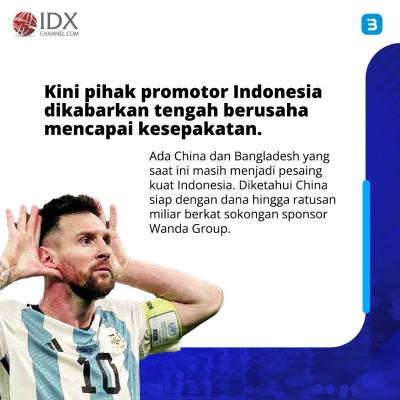 Siap Berlaga Juni 2023, Ini Perkiraan Harga Tiket Timnas Indonesia vs Argentina (Foto : Tim Digital Marketing IDX Channel)