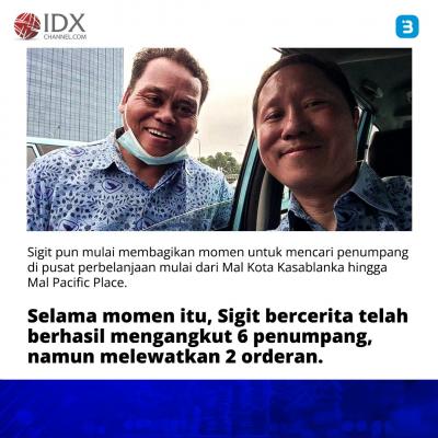 Viral Bos Blue Bird (BIRD) Nyamar Jadi Sopir Taksi, Sahamnya Ngacir (Foto : Tim Digital Marketing IDX Channel)
